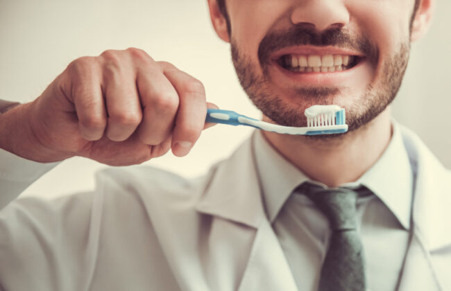 Handsome Young Dentist